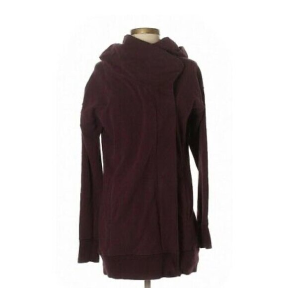 Lululemon wrap up jacket size 6 Heathered Bordeaux Drama - Picture 3 of 11